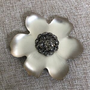 Alexis Bittar Lucite Flower Brooch